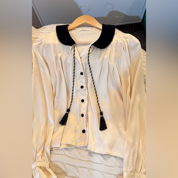 DOEN SIMONE TOP IN MOTHER OF PEARL, brand new without tags, never worn, No flaws - Picture 12 of 16